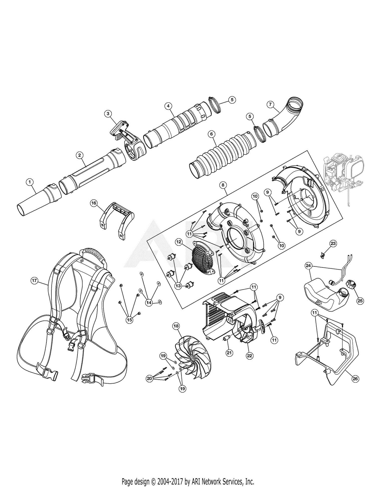 tb516 ec parts diagram