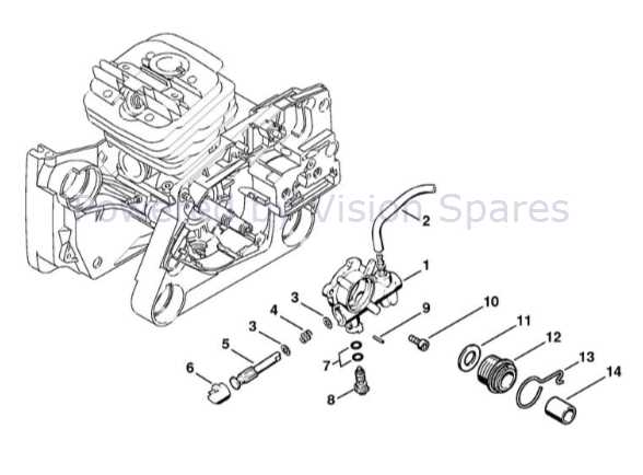 stihl 036 pro parts diagram