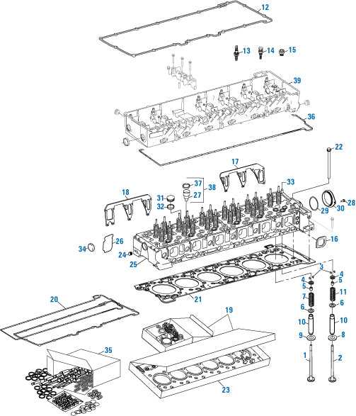 dd15 engine parts diagram