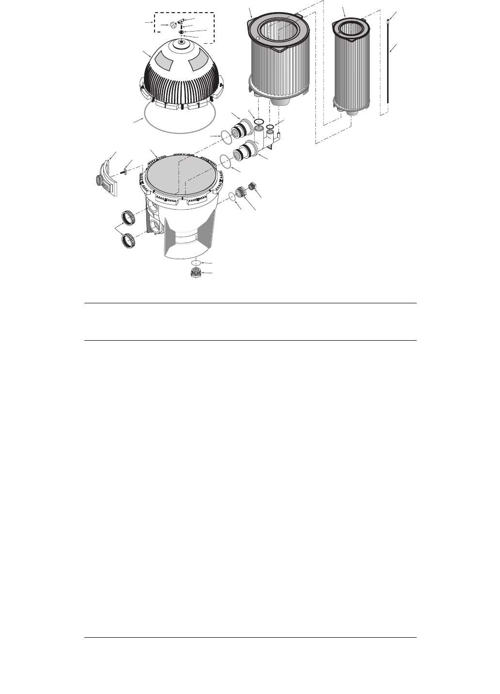 sta rite pool filter parts diagram