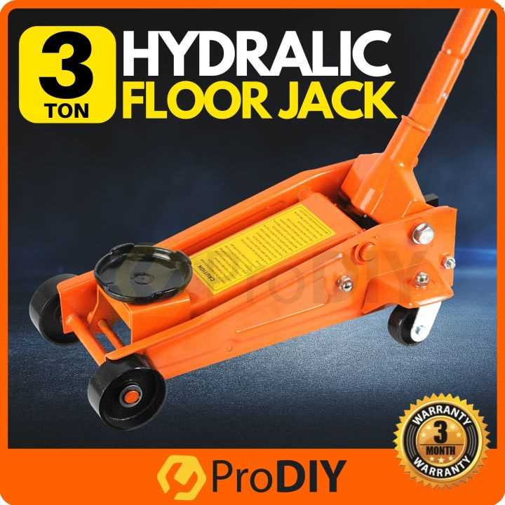 3 ton hydraulic floor jack parts diagram