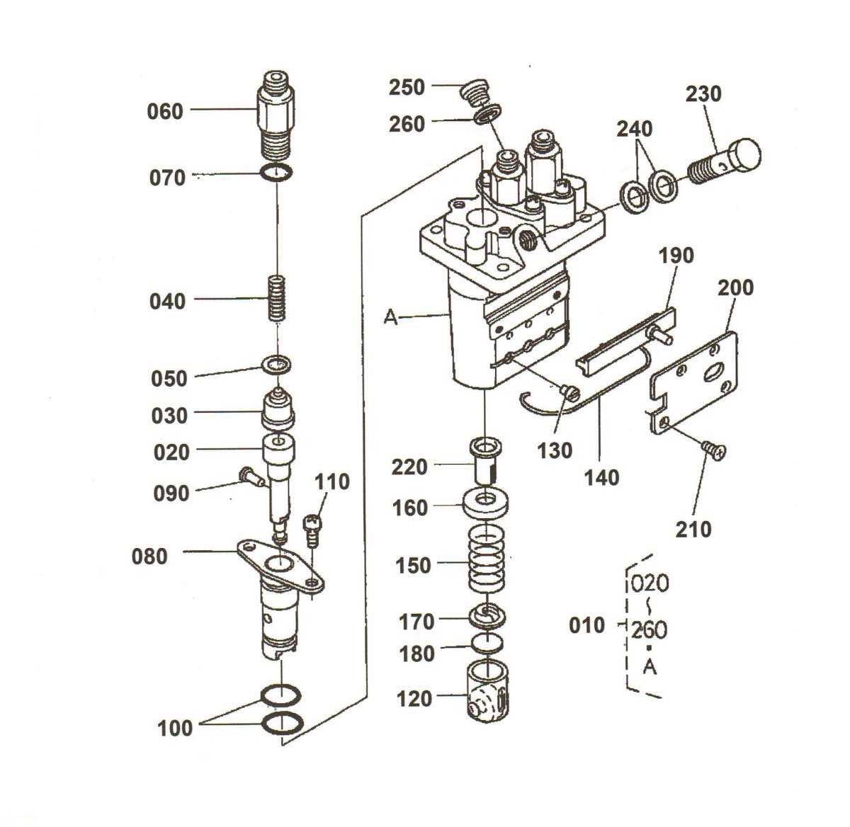 kubota b7510 parts diagram