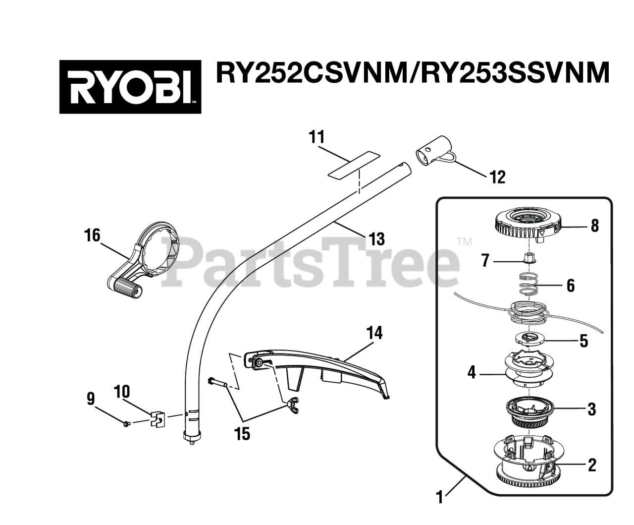 ry252cs parts diagram