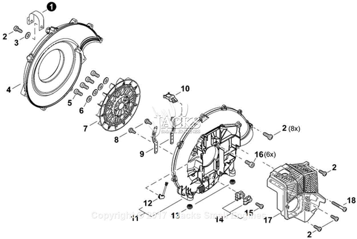 echo blower parts diagram