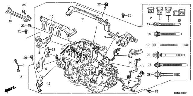 2006 acura tl engine parts diagram