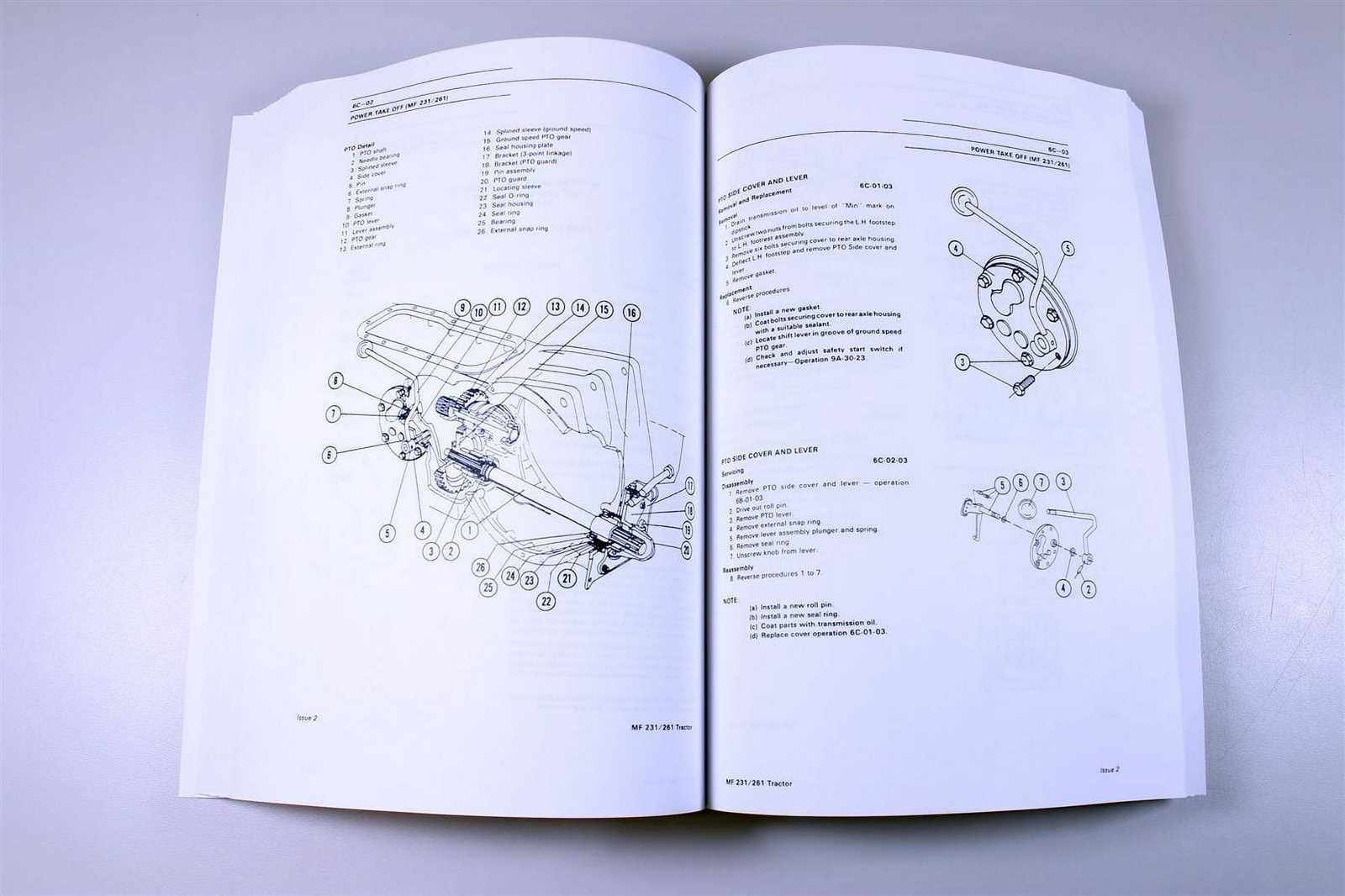 massey ferguson 231 parts diagram