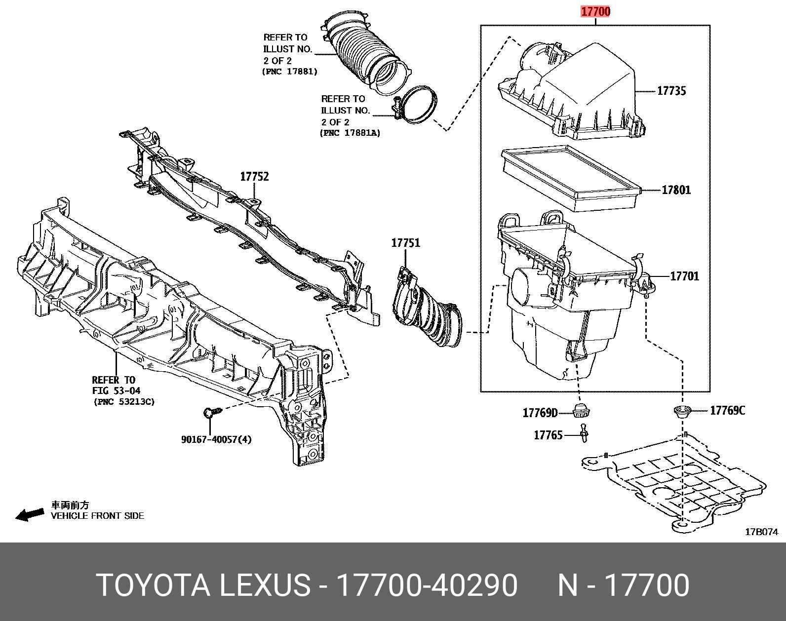 toyota camry undercarriage parts diagram