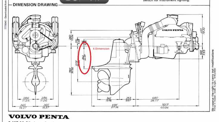 volvo penta 280 outdrive parts diagram