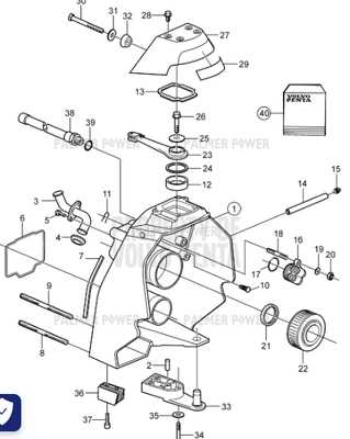 volvo penta sx outdrive parts diagram