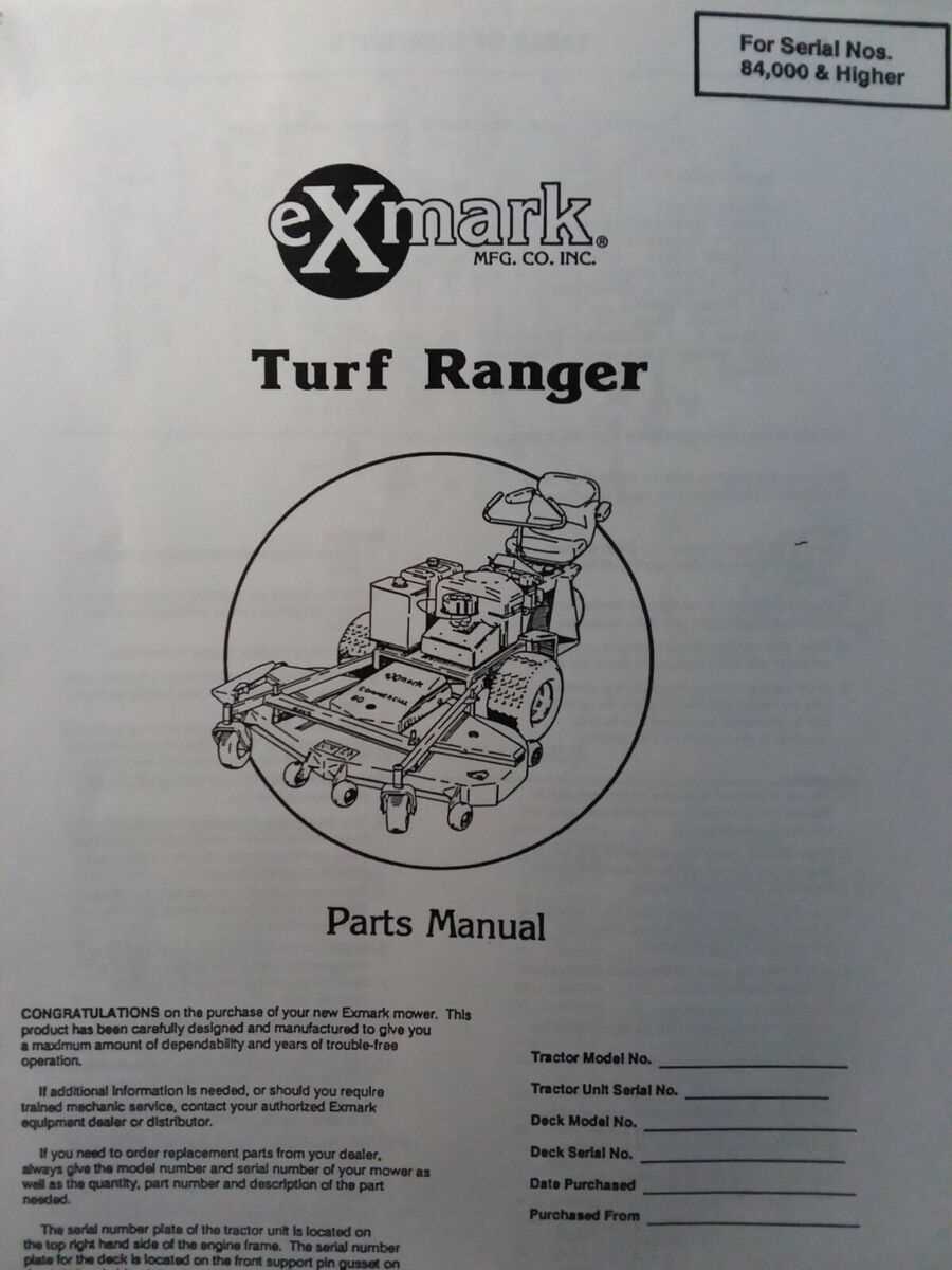 exmark mower parts diagram