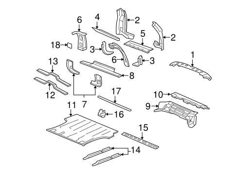 gmc yukon parts diagram