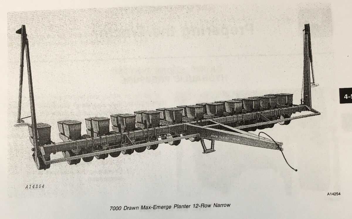 jd 7000 planter parts diagram