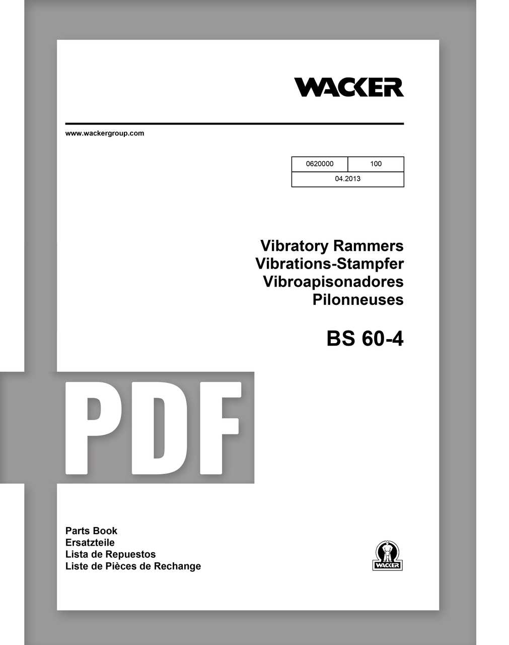 wacker neuson parts diagrams