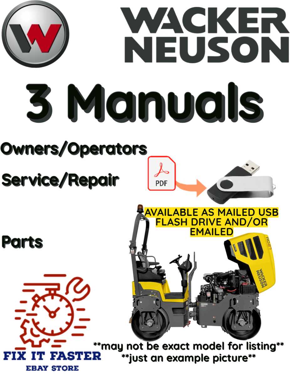 wacker neuson parts diagrams