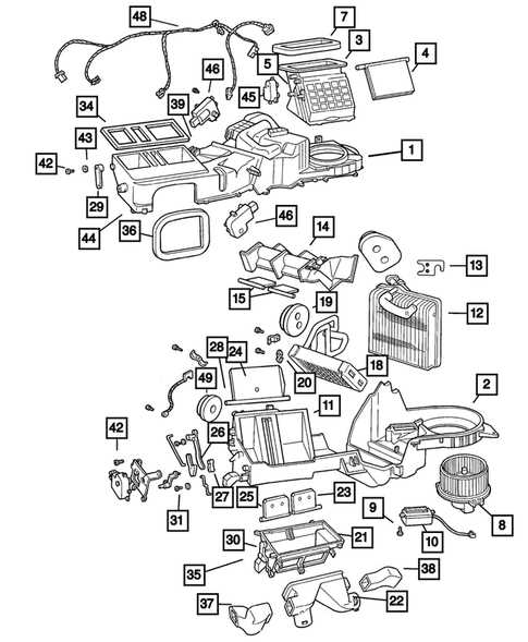 2004 jeep grand cherokee parts diagram