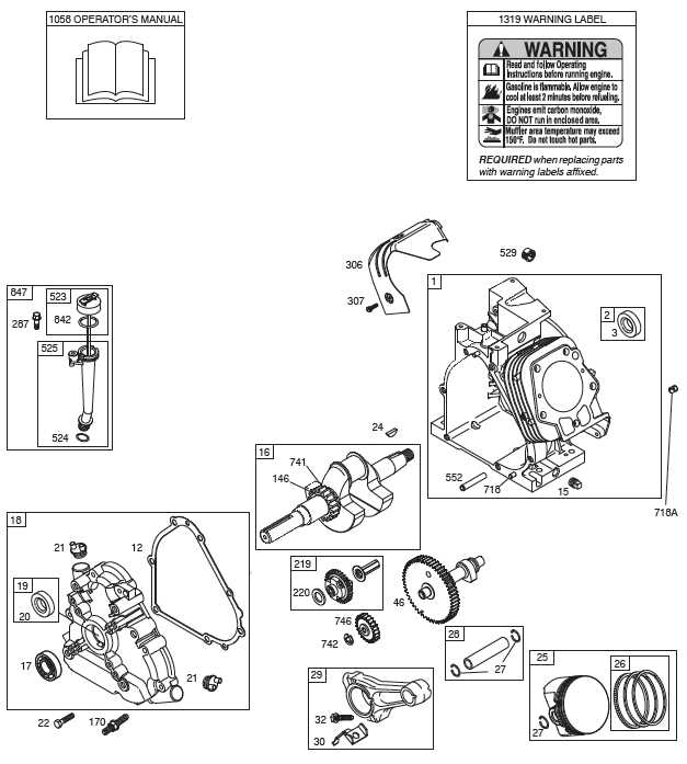 lawn mower carburetor parts diagram