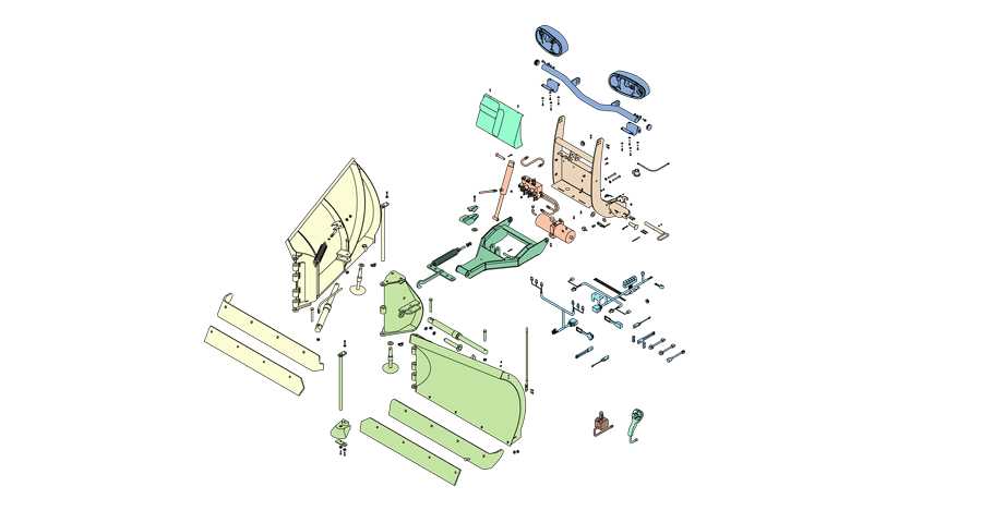 western plow parts diagram