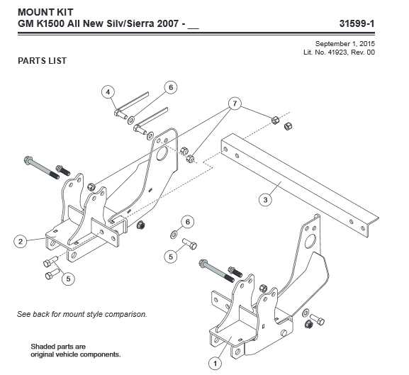 western plow parts diagram