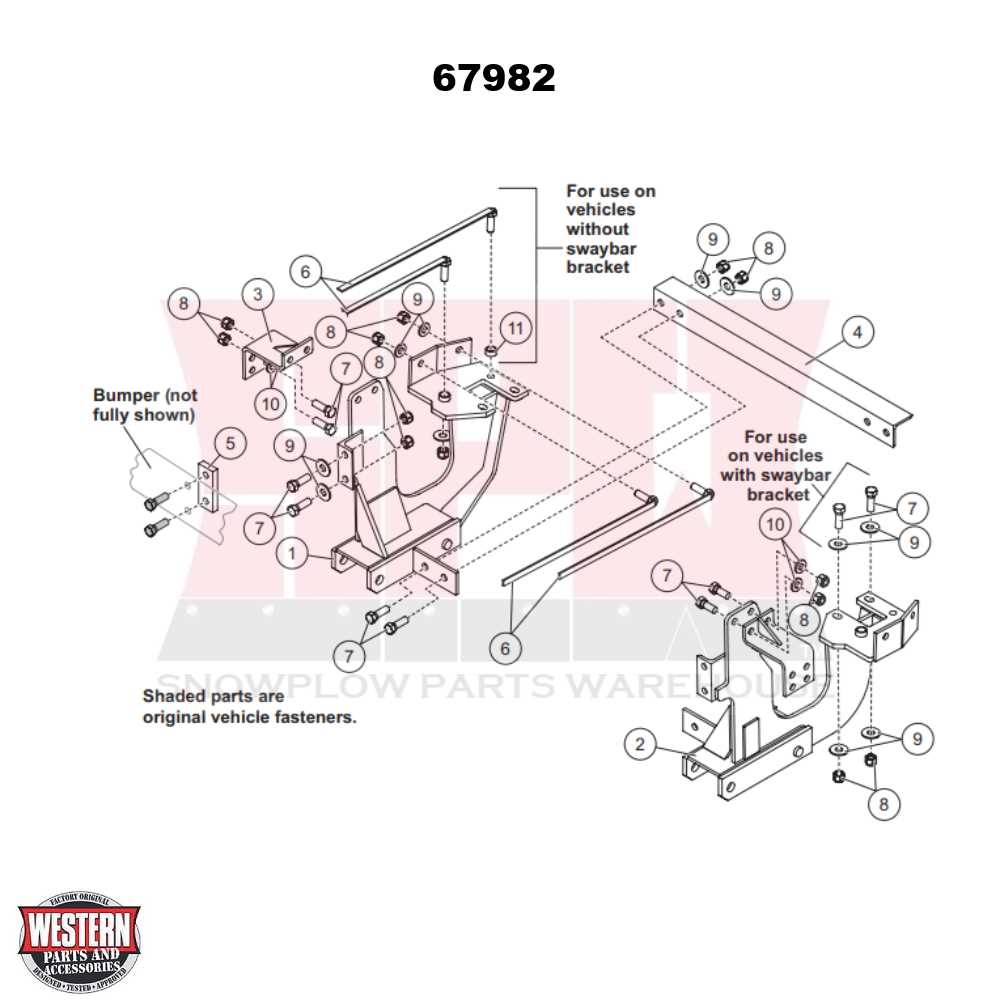 western plow parts diagram