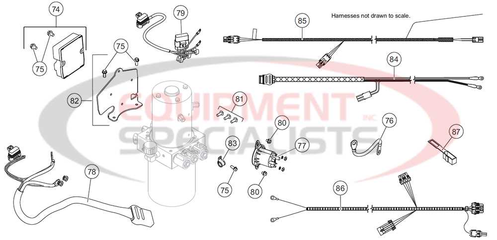 western ultramount plow parts diagram