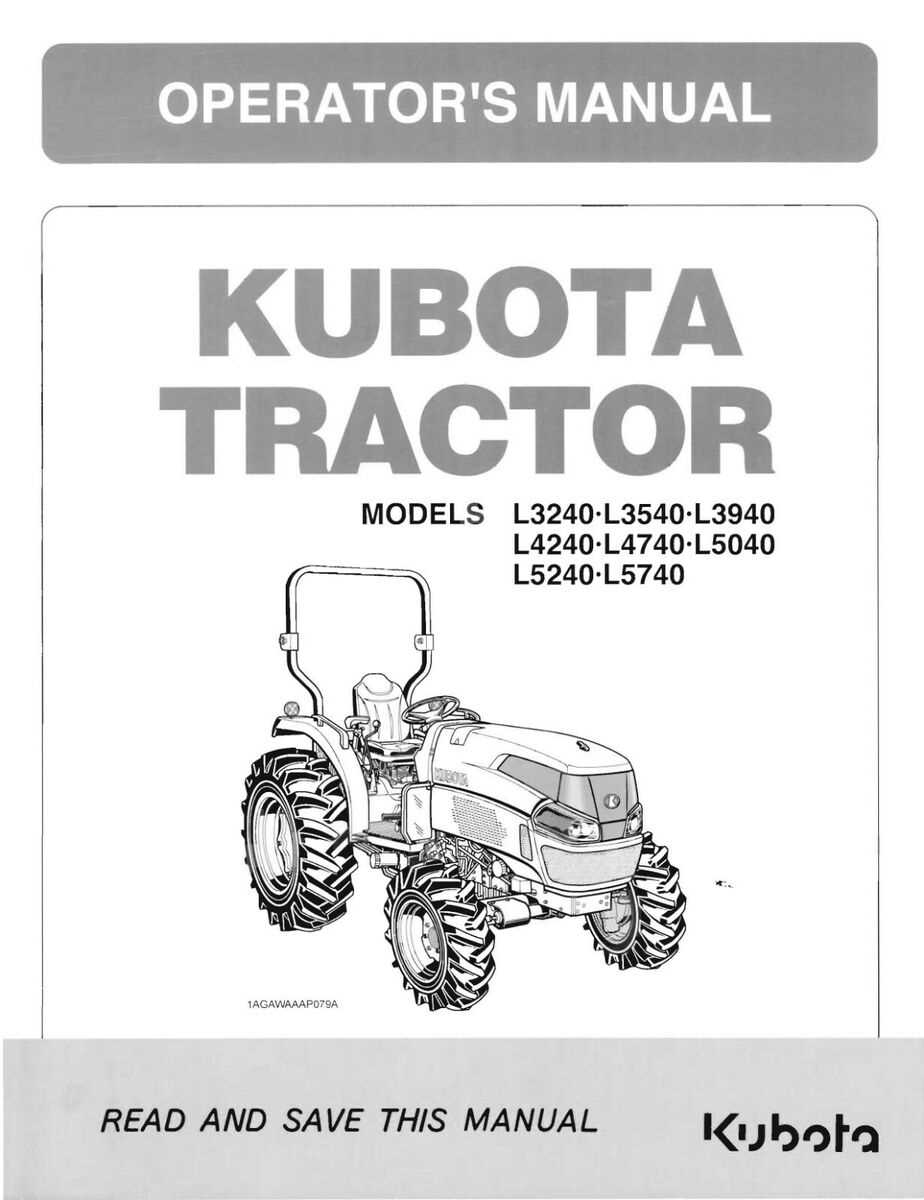 kubota l3240 parts diagram