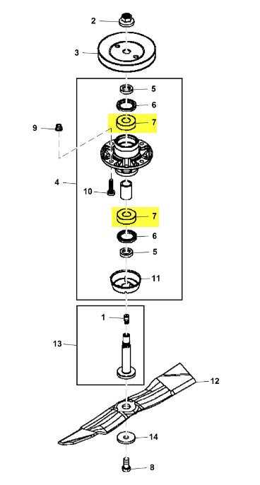 john deere 1025r 60 mower deck parts diagram