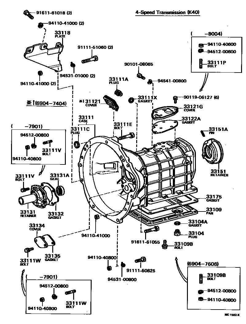 4l80e transmission parts diagram