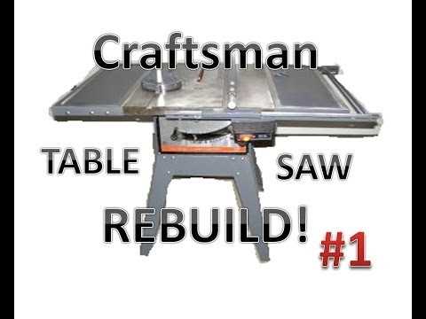 craftsman 113 table saw parts diagram