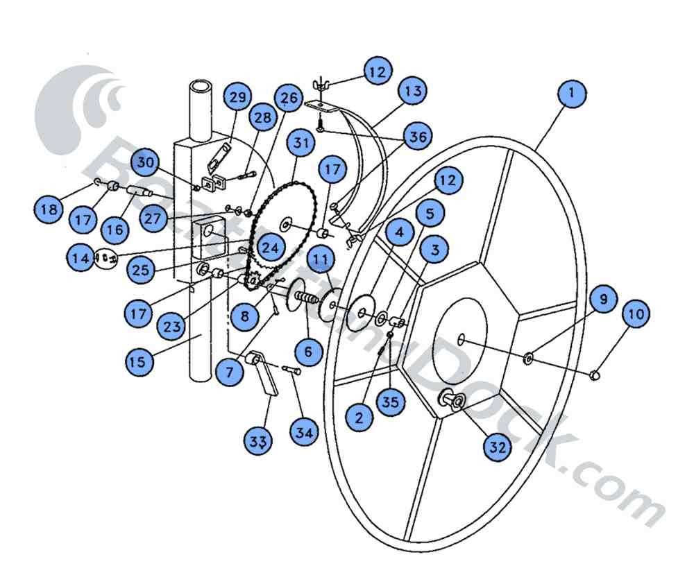 winch parts diagram