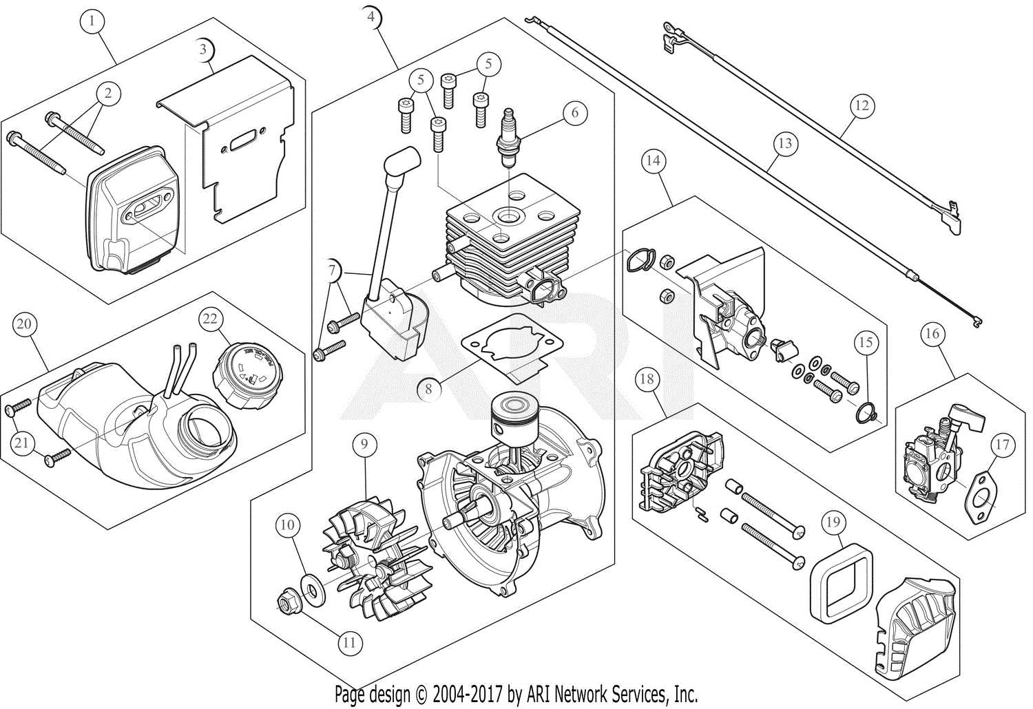 craftsman 27cc weed wacker parts diagram