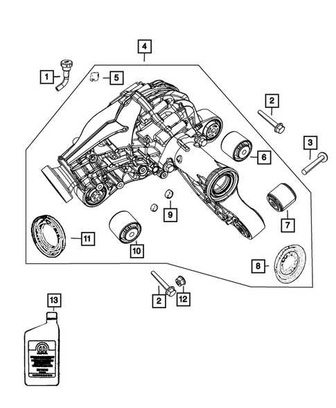 jeep cherokee front end parts diagram