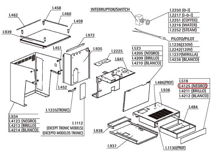 wolf oven parts diagram