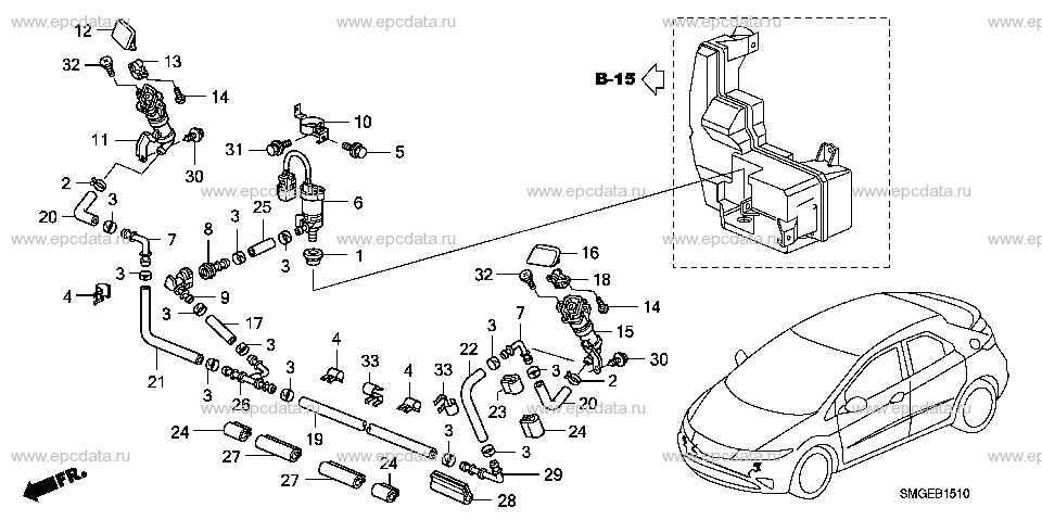 2008 honda civic parts diagram