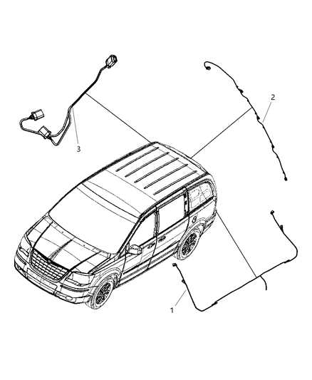 dodge grand caravan body parts diagram