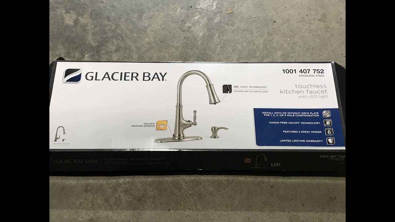 glacier bay kitchen faucet parts diagram