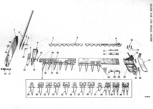 john deere no 9 sickle mower parts diagram