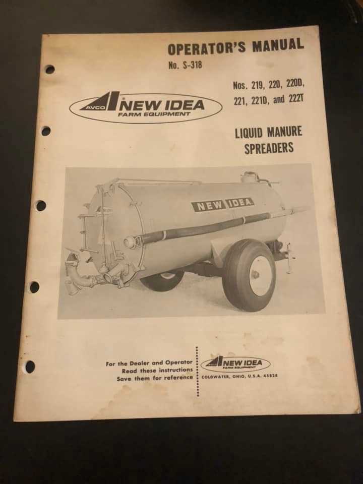 new idea manure spreader parts diagram