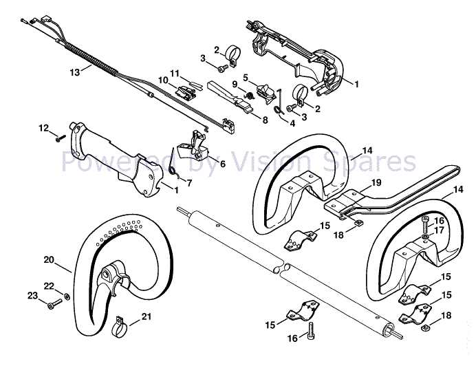 stihl fs 110 parts diagram