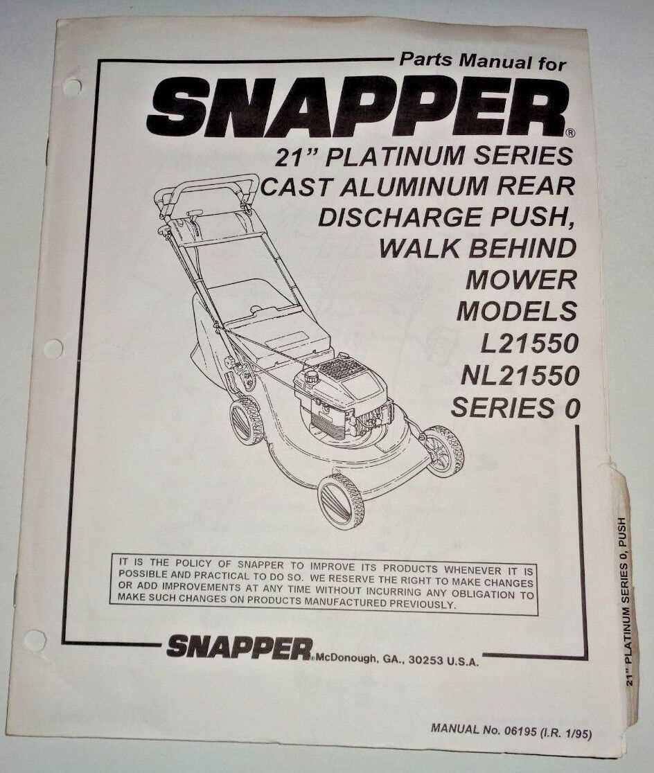 snapper self propelled lawn mower parts diagram