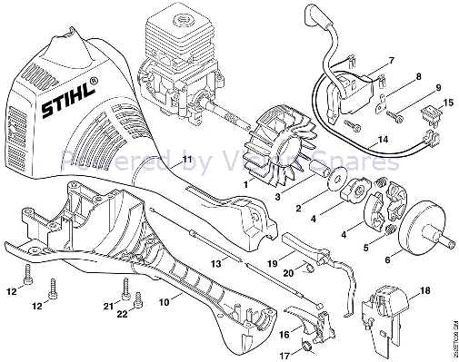 stihl trimmer fs 45 parts diagram