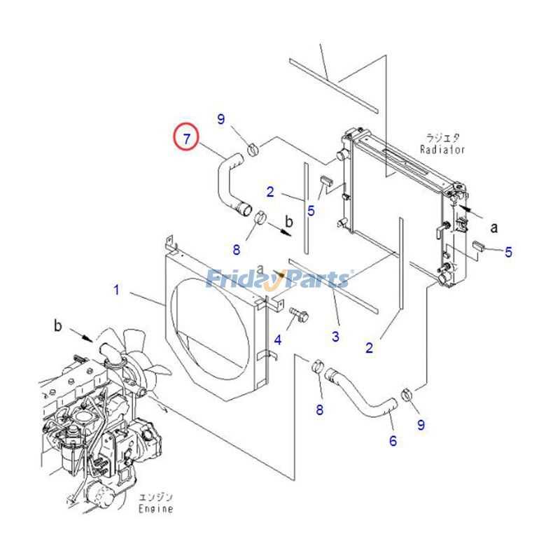 komatsu forklift parts diagram
