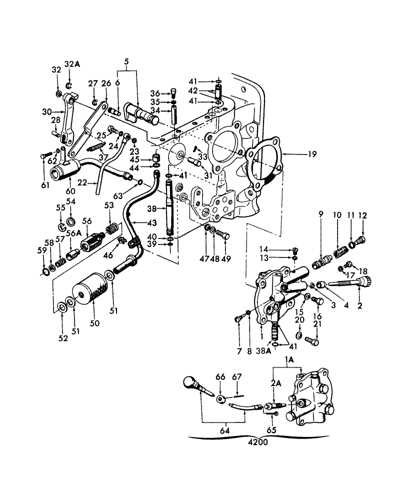 ford 3000 parts diagram