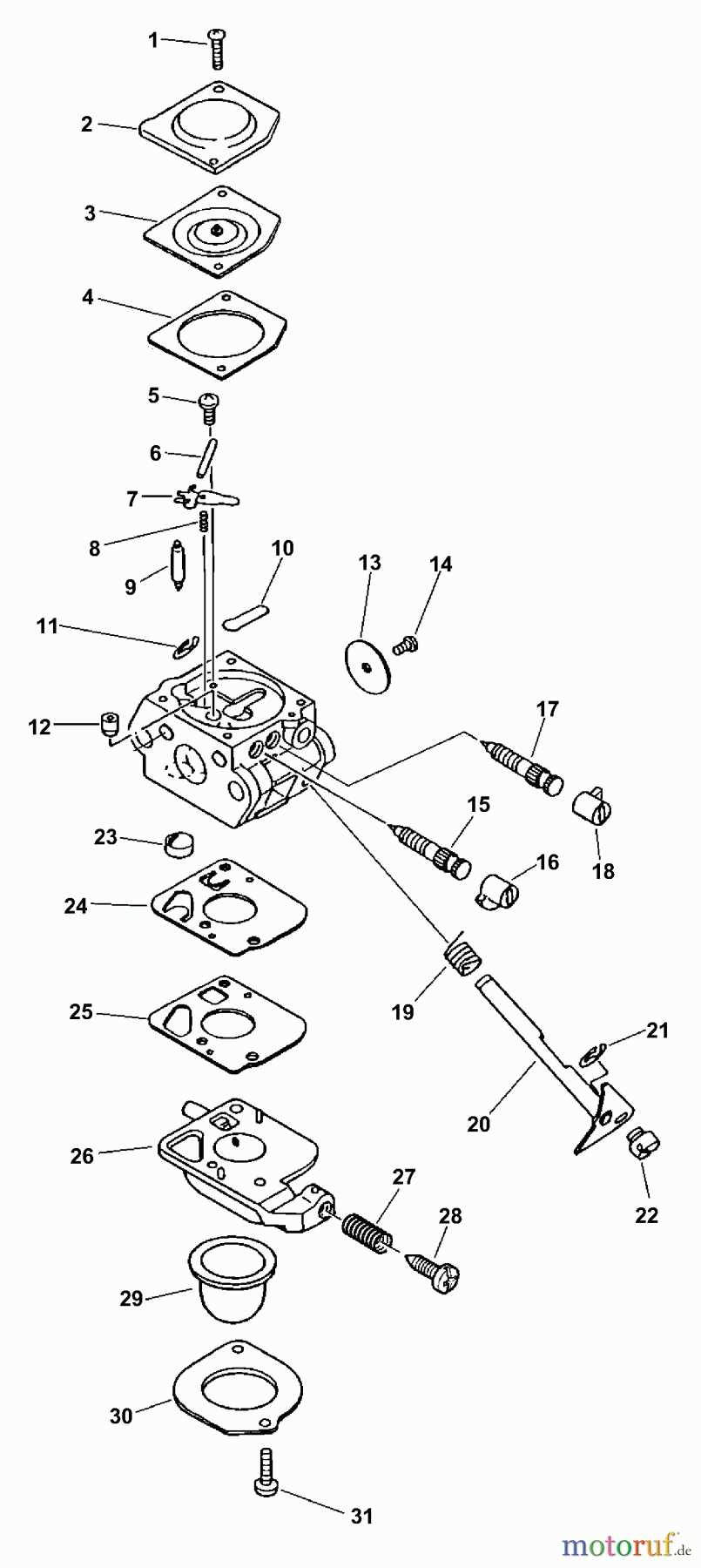 echo weed eater parts diagram