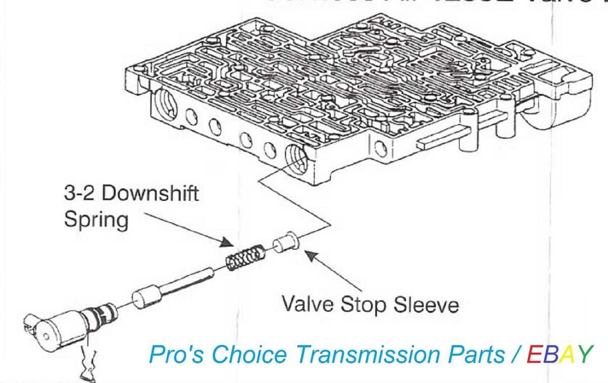 4l60e transmission parts diagram