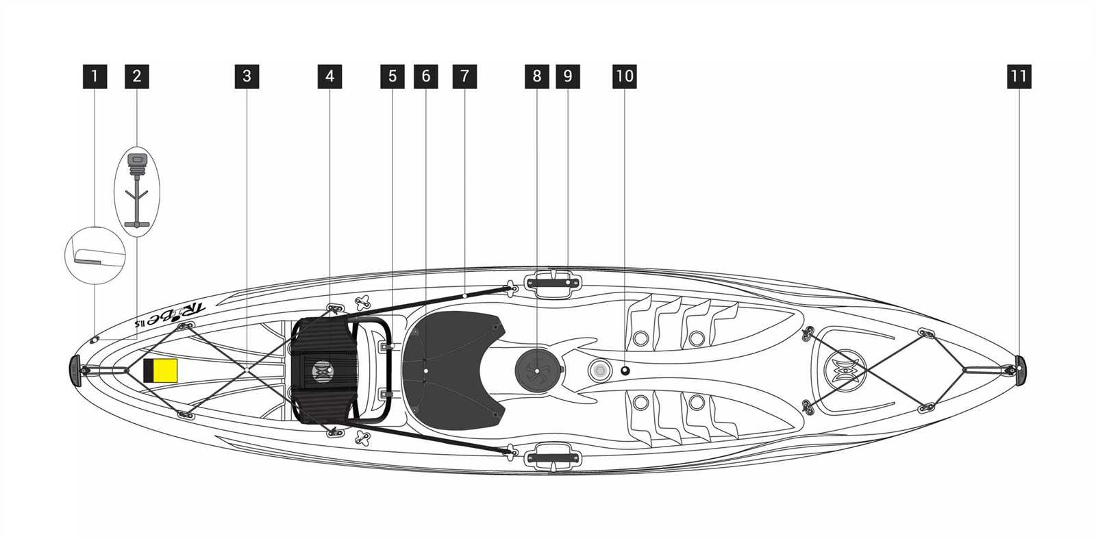 kayak parts diagram