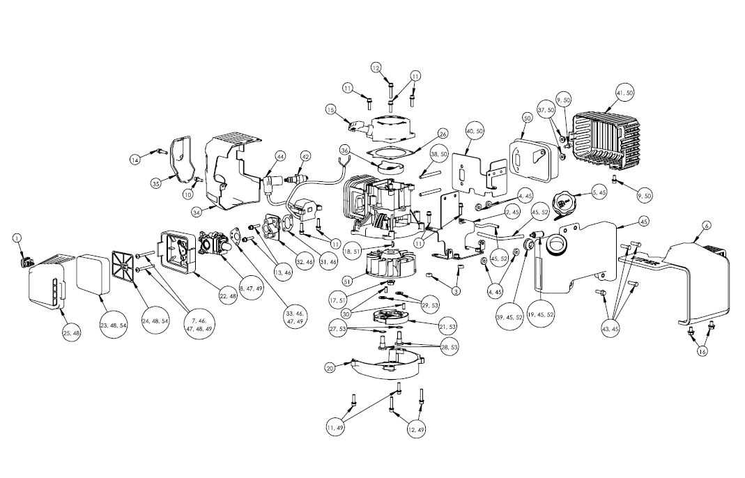 earthquake vector tiller parts diagram