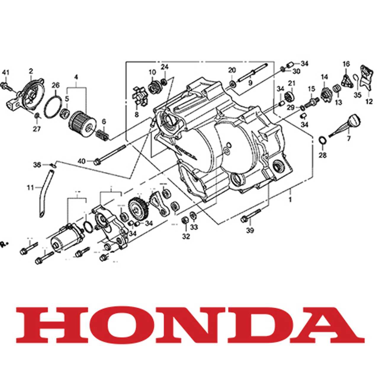 honda rancher 350 parts diagram