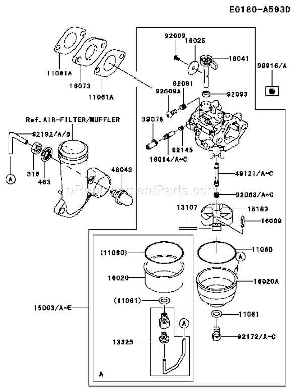 kawasaki fj180v parts diagram