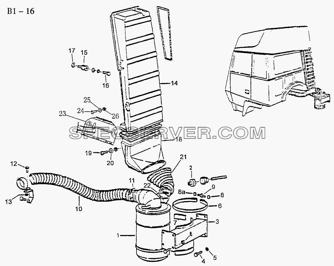 trac vac parts diagram