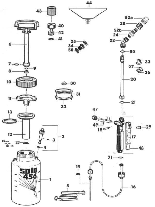 stihl backpack sprayer parts diagram